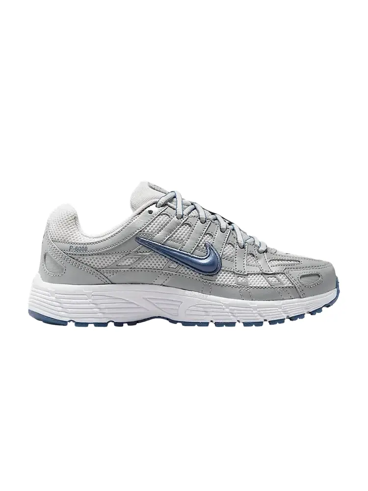 Кроссовки Nike P-6000 GS 'Vast Grey Thunder Blue' — изображение 1 из 1, серый