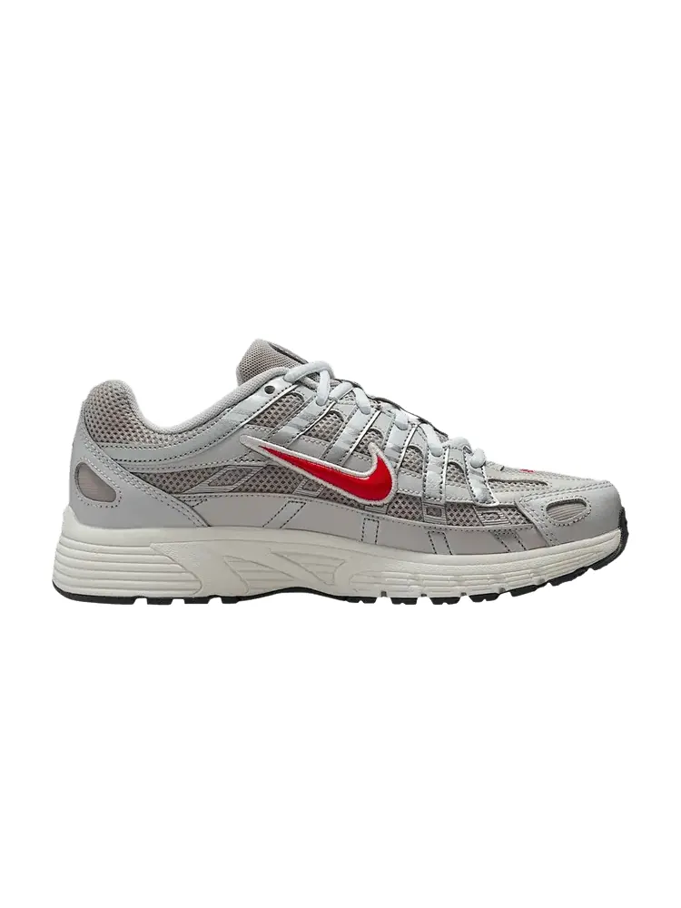 Кроссовки Nike P-6000 GS 'College Grey Fire Red' — изображение 1 из 1, серый