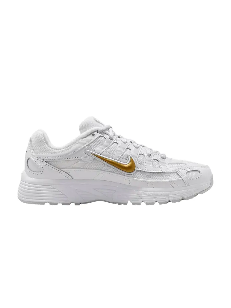 Кроссовки Nike P-6000 GS 'White Metallic Gold' — изображение 1 из 1, белый