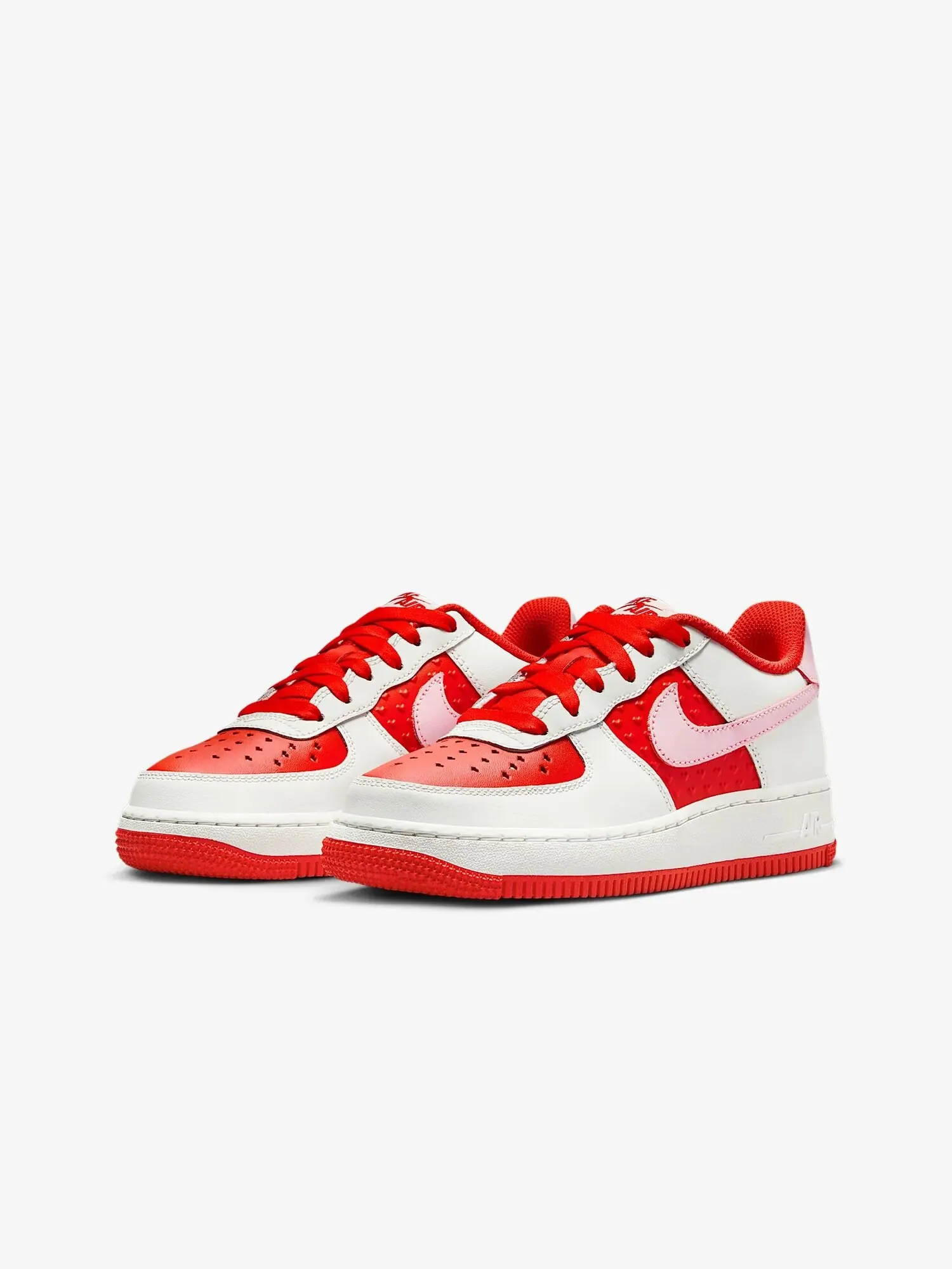 Кроссовки Nike Air Force 1 'Valentine's Day' — изображение 2 из 10, белый/красный