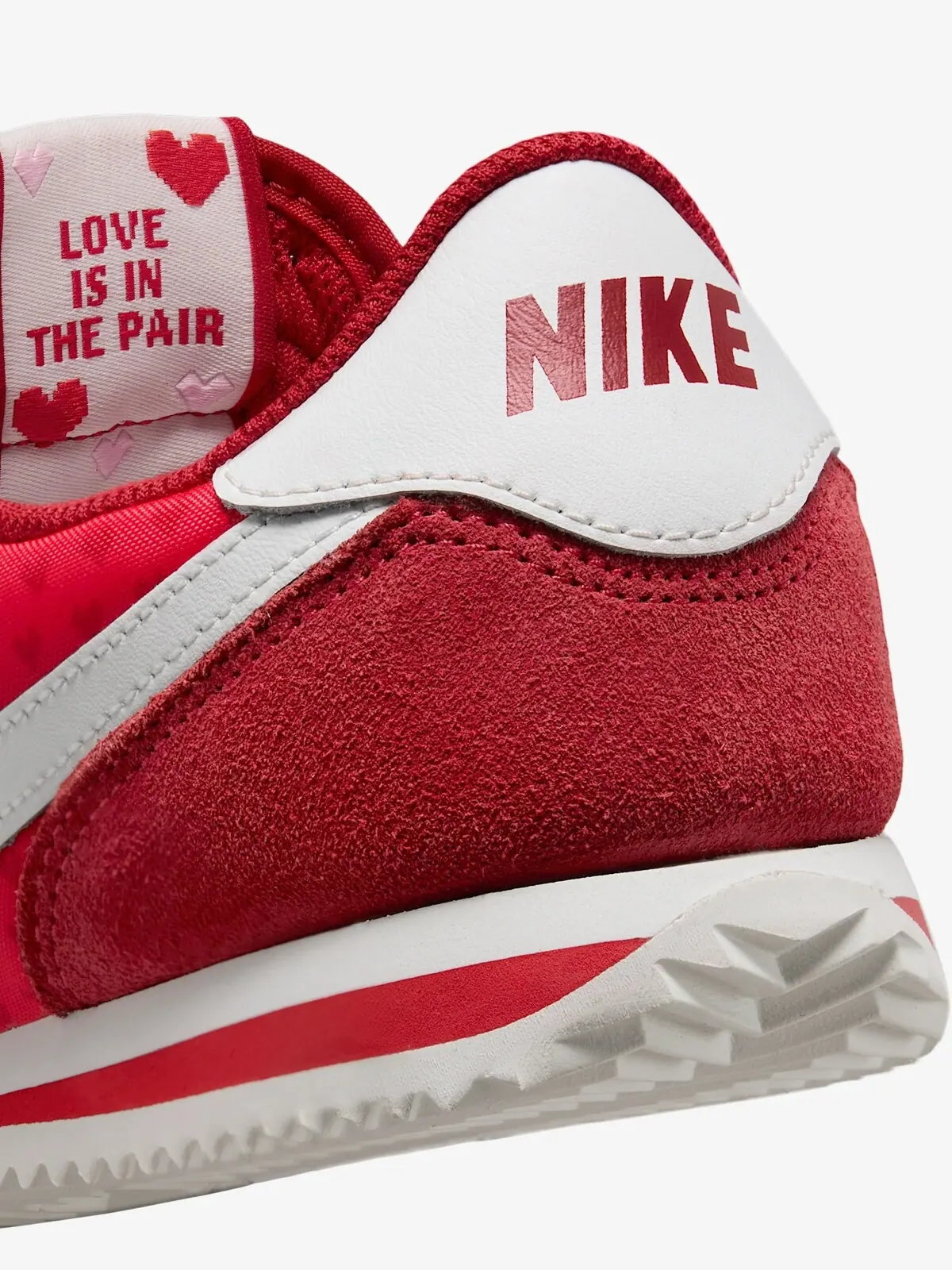 Детские кроссовки Nike Cortez 'Valentine's Day 2025' — изображение 9 из 10, красный