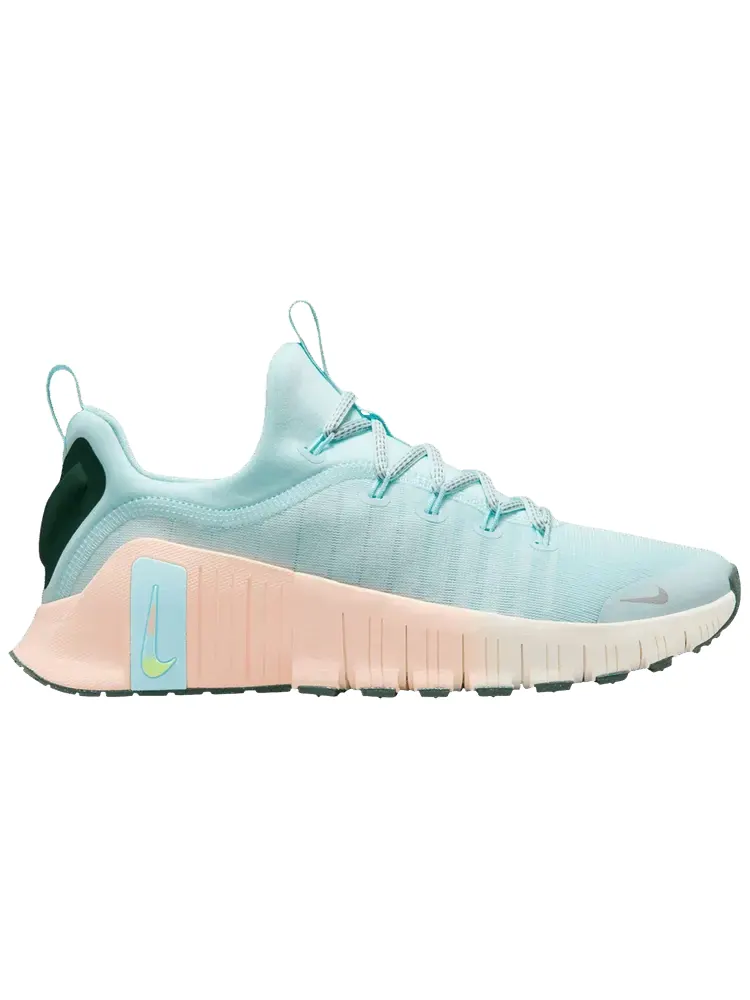 Кроссовки Nike Wmns Free Metcon 6 Premium 'Glacier Blue Washed Coral' — изображение 1 из 1, синий
