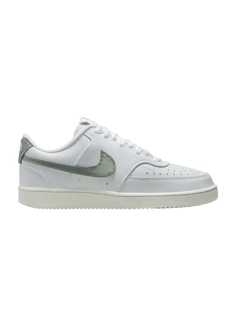 Кроссовки Nike Wmns Court Vision Low Next Nature White Jade Horizon — изображение 1 из 1, белый