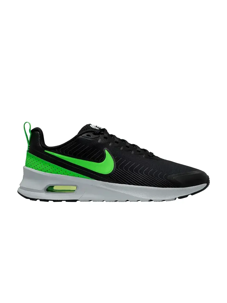 Кроссовки Air Max Nuaxis 'Black Green Strike' — изображение 1 из 1, черный зеленый