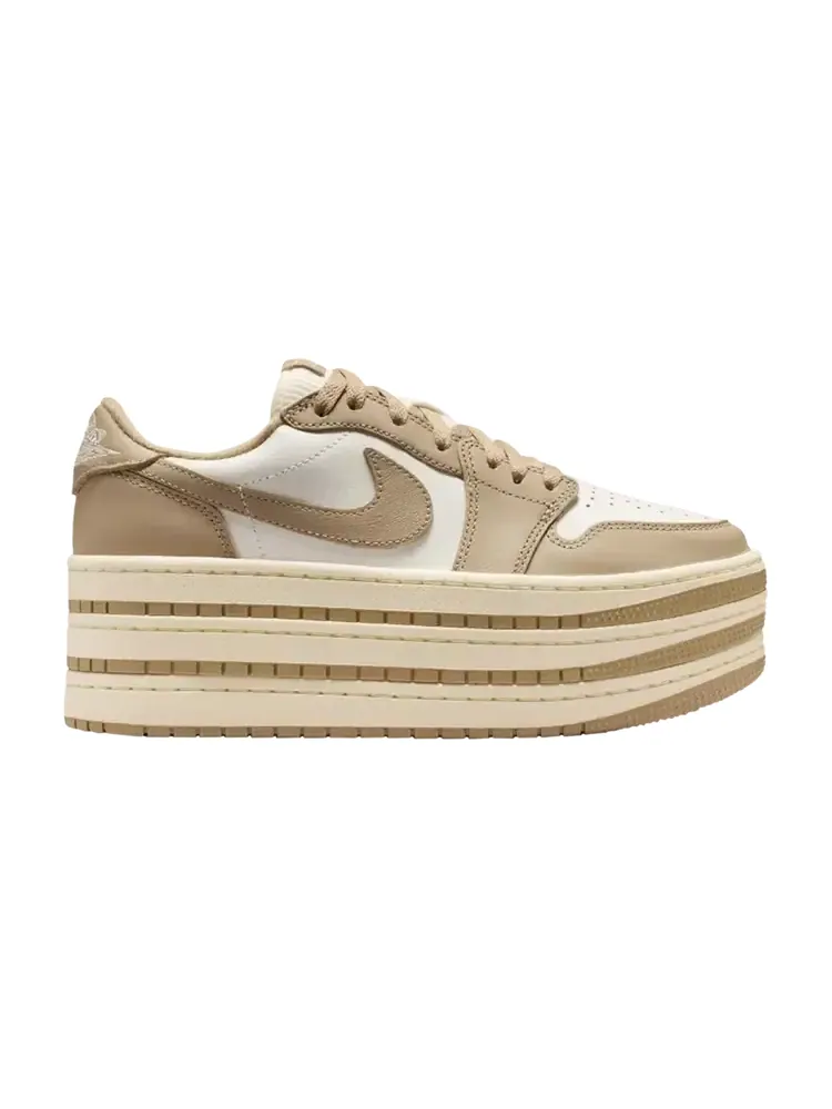 Женские кроссовки Air Jordan 1 'Triple Stack - Khaki' — изображение 1 из 1, коричневый