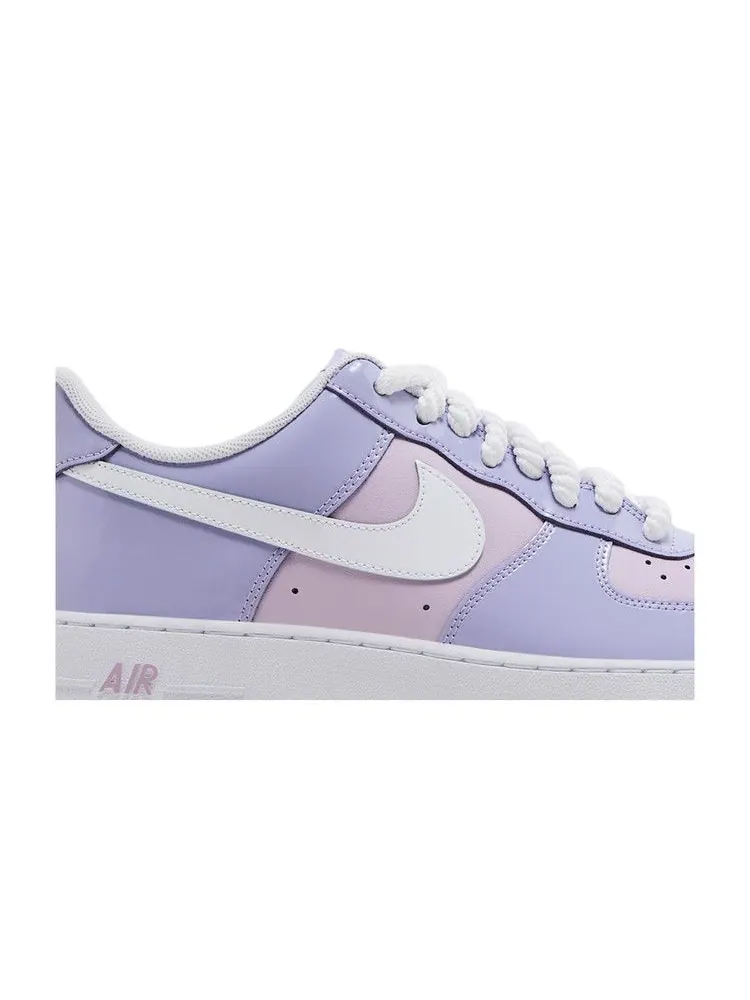 Кроссовки Nike Air Force 1 '07 LV8 'Hydrangeas Patent' — изображение 3 из 9, белый