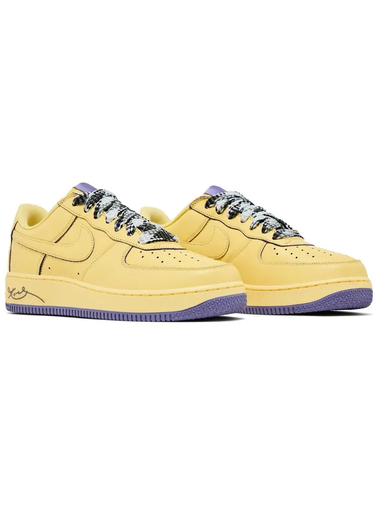 Кроссовки Nike Kobe Bryant x Air Force 1 Low Protro 'Mamba Mentality' — изображение 8 из 8, желтый