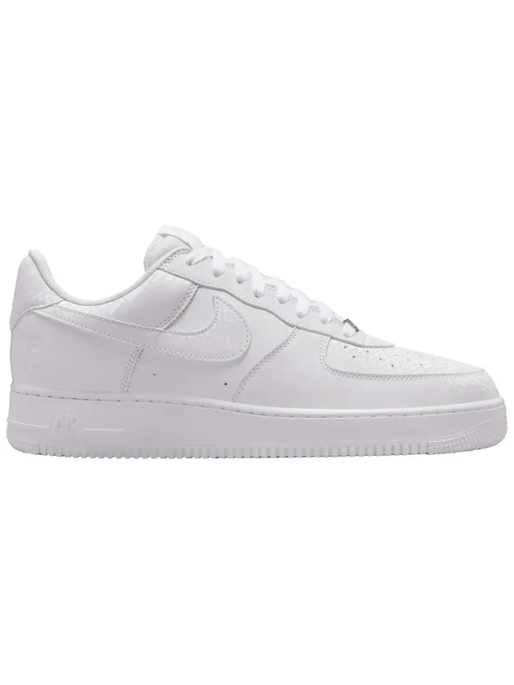 Кроссовки Nike Kobe Bryant x Air Force 1 Low 'Forever White' — изображение 1 из 1, белый