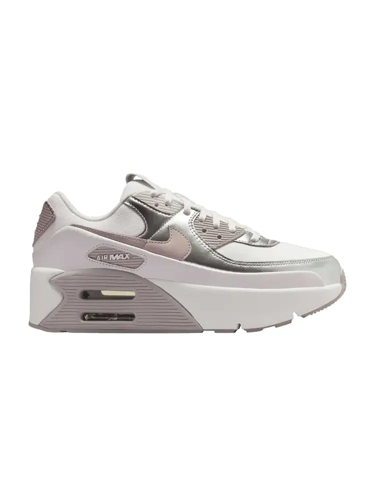 Кроссовки Wmns Air Max 90 LV8 'Vast Grey Metallic Platinum' — изображение 1 из 1