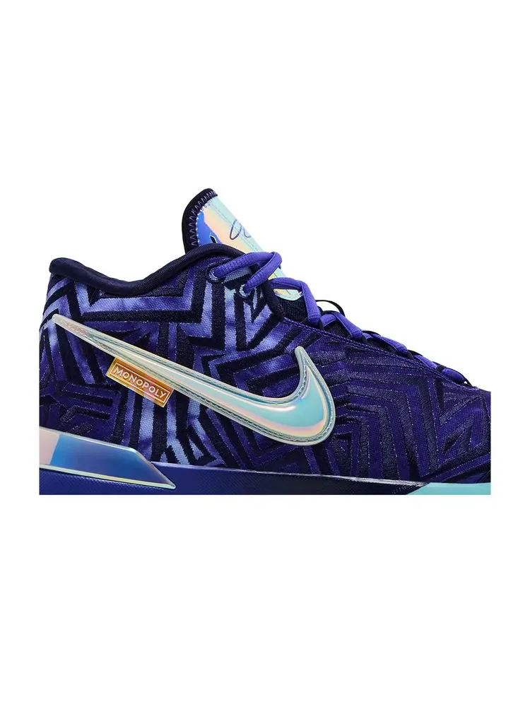 Кроссовки Monopoly x Zoom LeBron NXXT Genisus 'Persian Violet' — изображение 2 из 8, фиолетовый