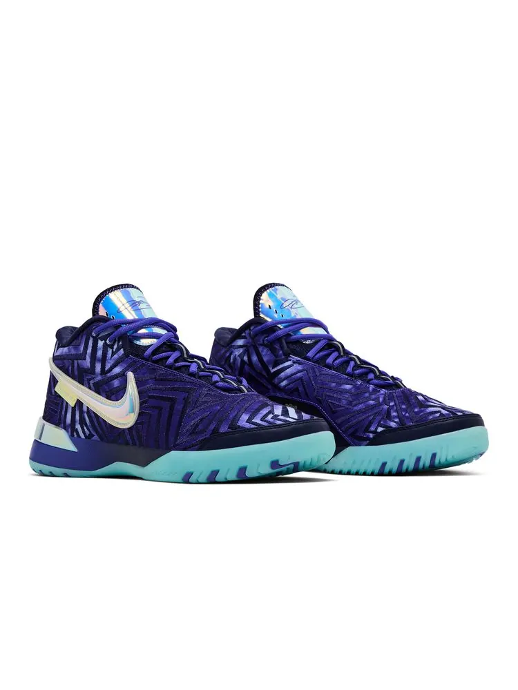 Кроссовки Monopoly x Zoom LeBron NXXT Genisus 'Persian Violet' — изображение 8 из 8, фиолетовый
