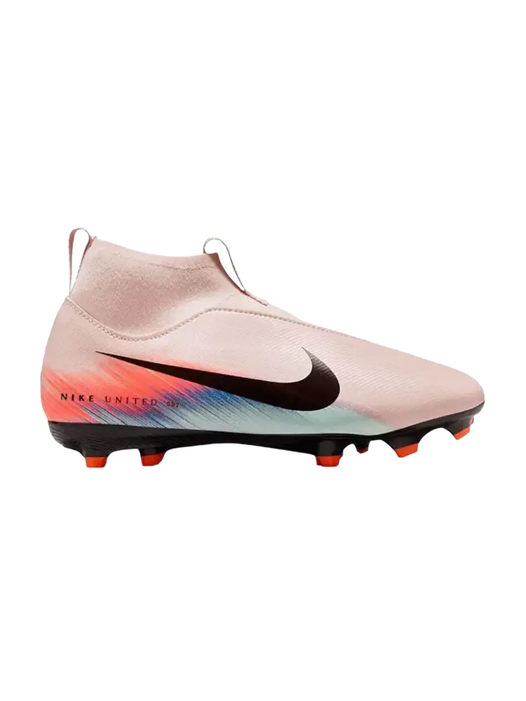 Кроссовки Nike United Jr. Mercurial Superfly 10 Academy GS 'Silt Red/Racer Blue' — изображение 1 из 1, розовый
