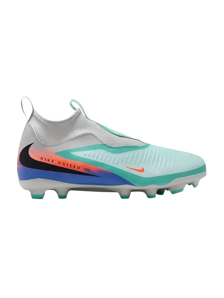Кроссовки Nike United Jr. Phantom 6 High Academy GS 'Pistachio Frost/Hyper Orange' — изображение 1 из 1, синий