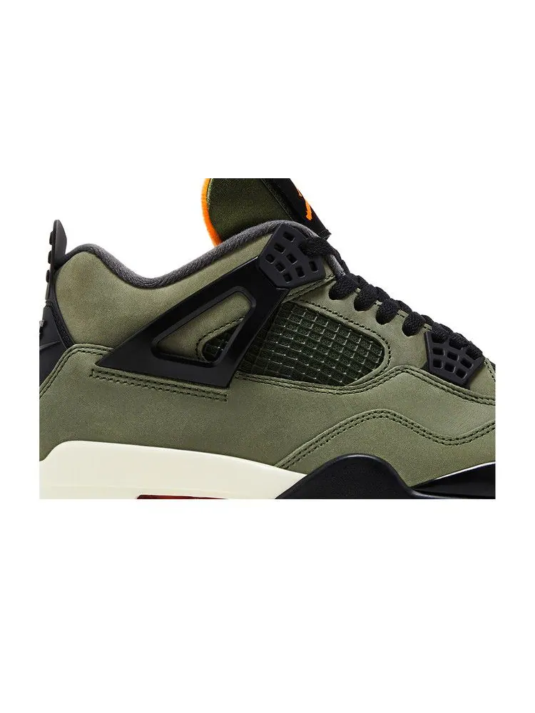 Кроссовки Air Jordan Undefeated x Air Jordan 4 Retro 2025 — изображение 3 из 9, глубокий зеленый//черный
