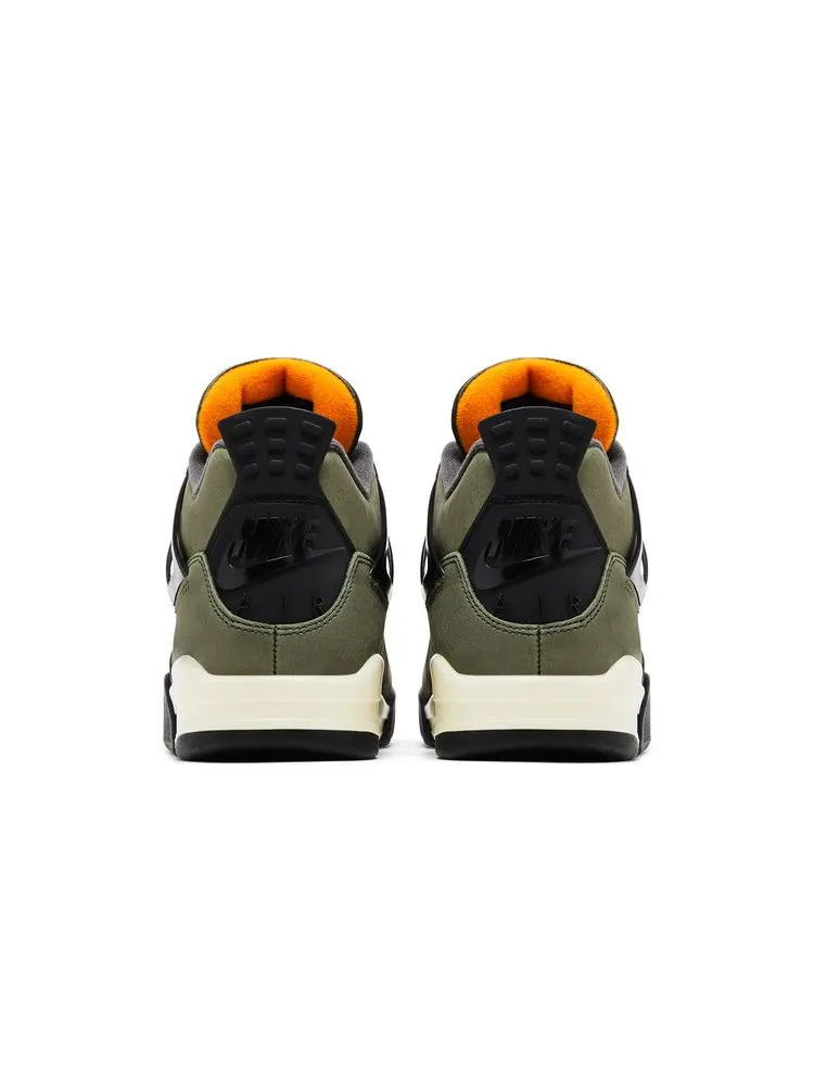 Кроссовки Air Jordan Undefeated x Air Jordan 4 Retro 2025 — изображение 7 из 9, глубокий зеленый//черный