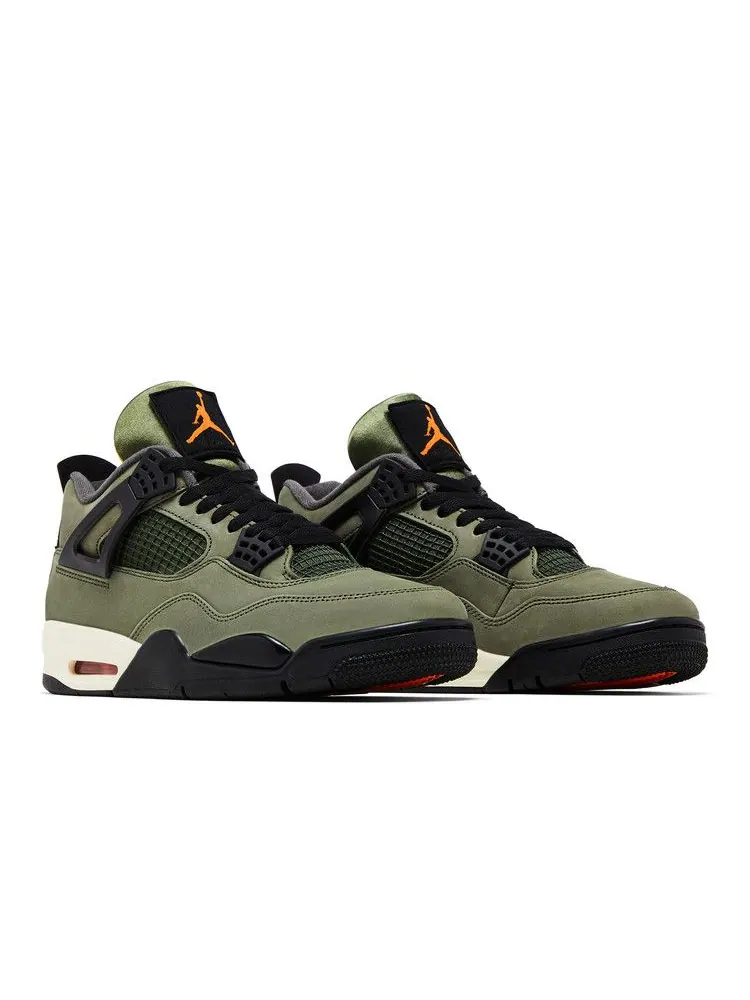 Кроссовки Air Jordan Undefeated x Air Jordan 4 Retro 2025 — изображение 9 из 9, глубокий зеленый//черный