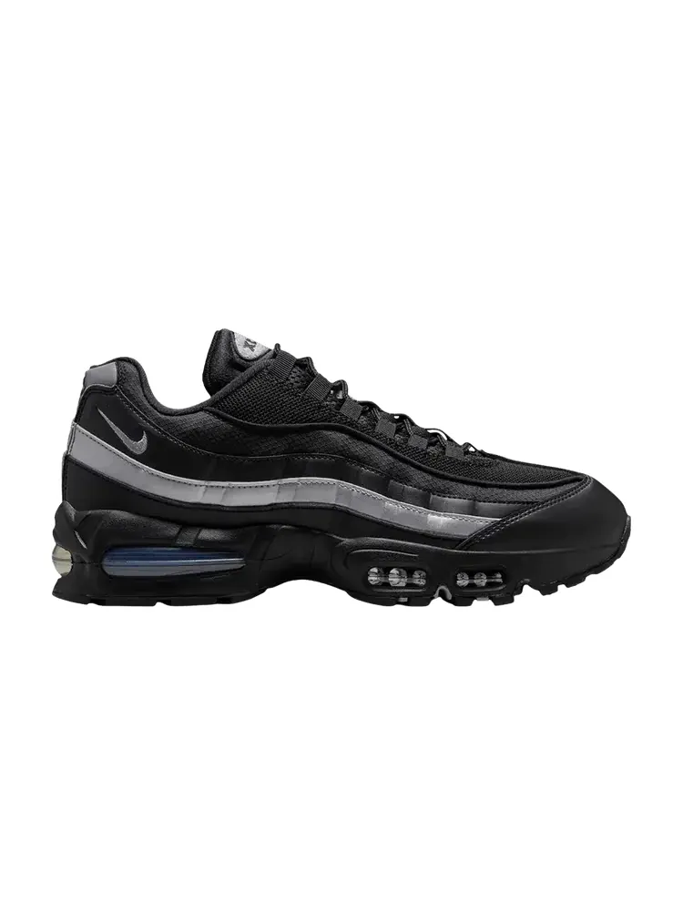 Кроссовки Nike Air Max 95 Big Bubble - Black Metallic Silver — изображение 1 из 1, черный
