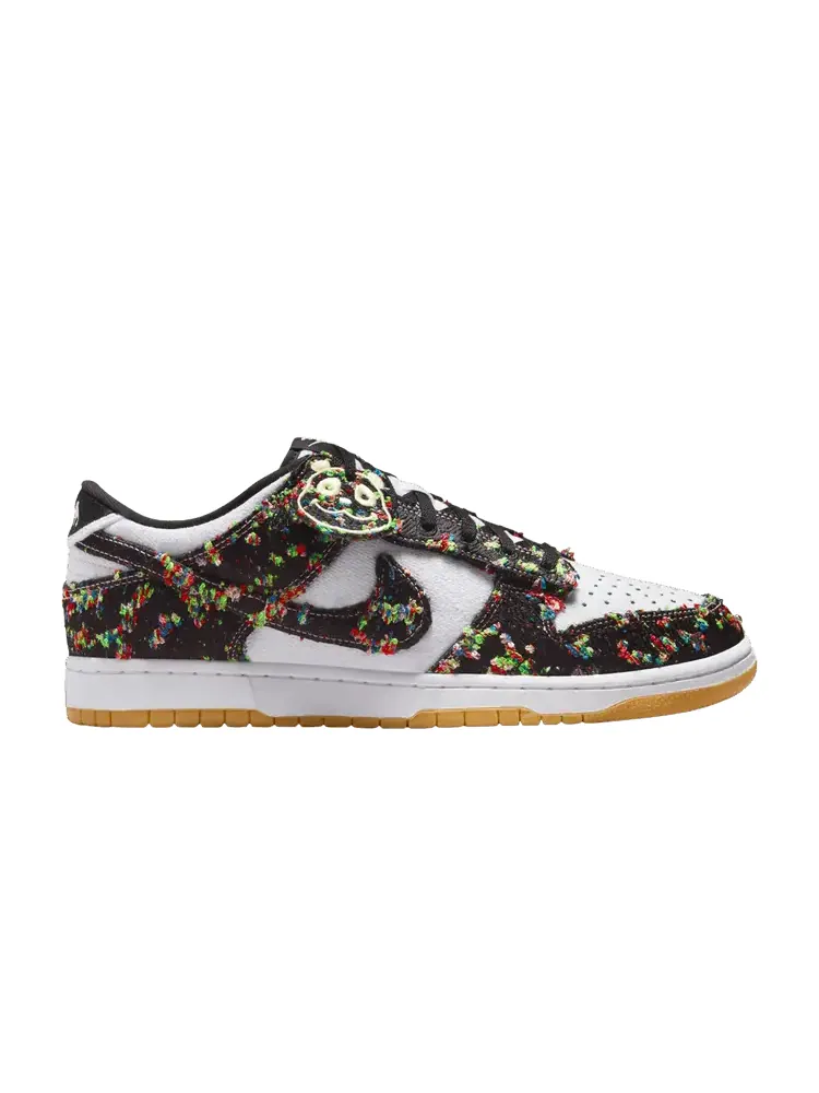 Кроссовки Nike Dunk Low — изображение 1 из 1, белый черный мульти