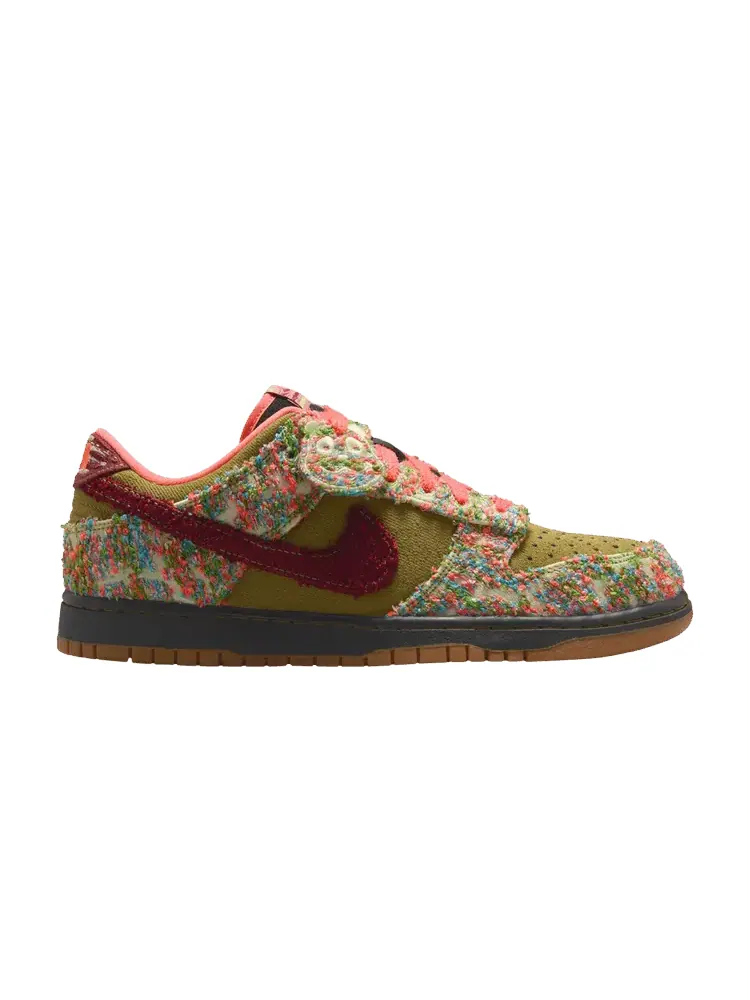 Кроссовки Nike Dunk Low — изображение 1 из 1, зеленый мульти