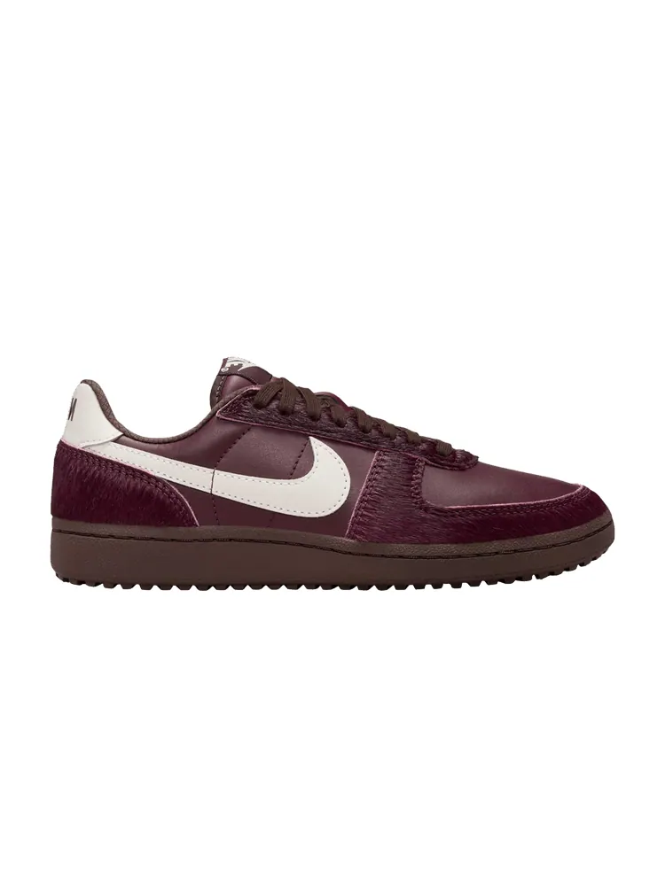 Кроссовки Wmns Field General 82 'Burgundy Crush Pony Hair' — изображение 1 из 1, бордовый