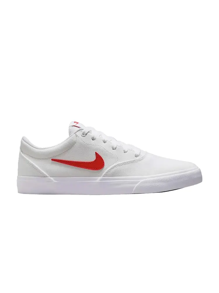 Кроссовки Nike Charge Canvas SB — изображение 1 из 1, белый красный
