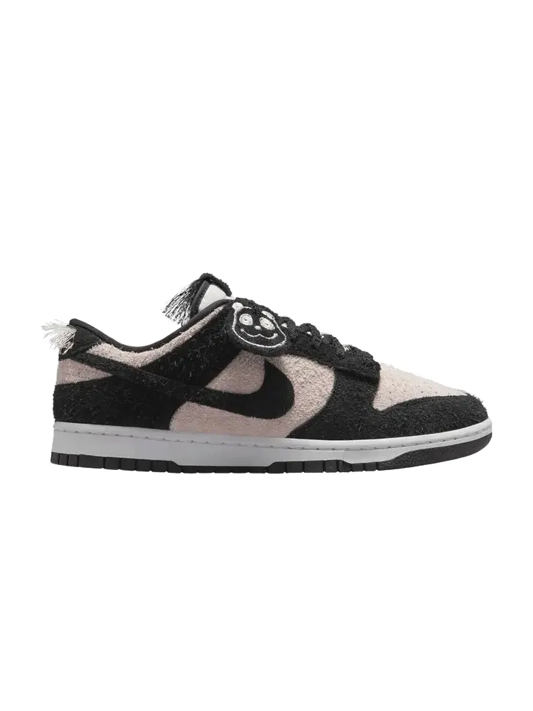 Кроссовки Nike Dunk Low SE 'Panda-Monium Pack - Black Suede' — изображение 1 из 1, белый/черный/черный