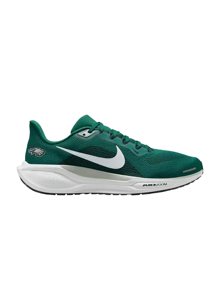 Кроссовки Nike NFL x Air Zoom Pegasus 41 'Philadelphia Eagles' — изображение 1 из 1, серебристый/черный