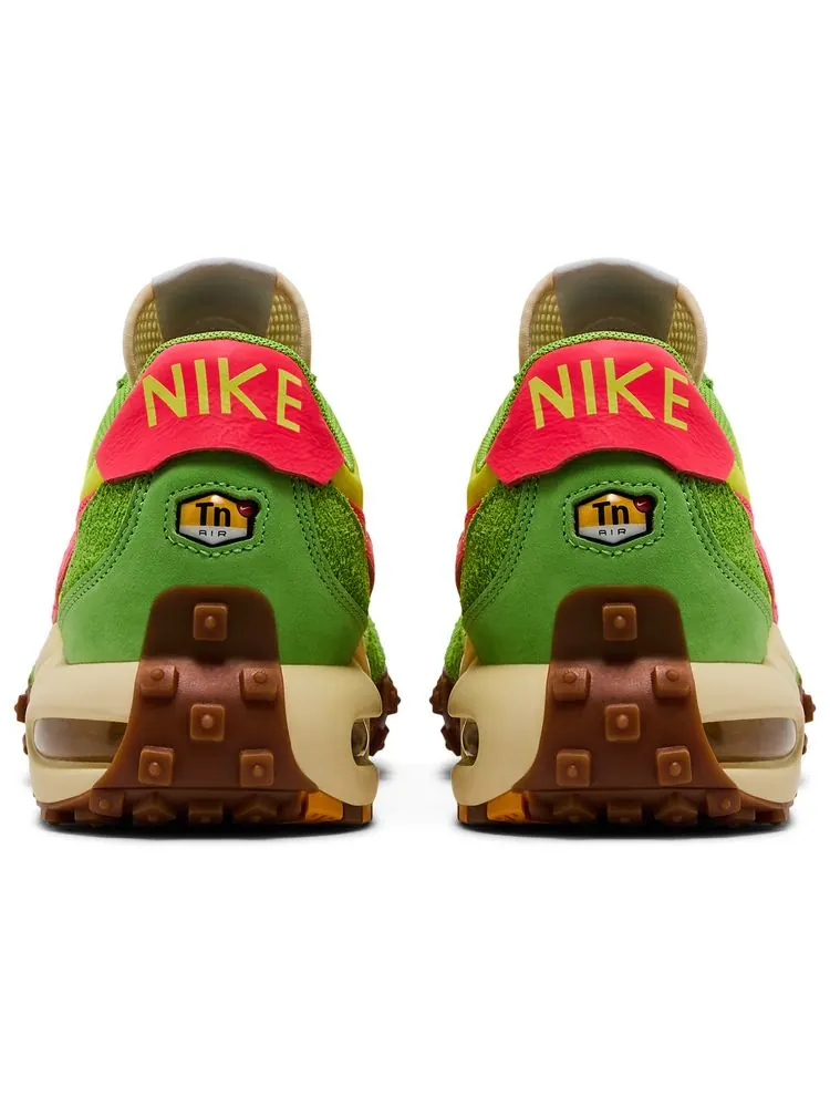 Кроссовки Nike Air Max Waffle Racer SP 'Electrolime Flash Crimson' — изображение 6 из 8, зеленый