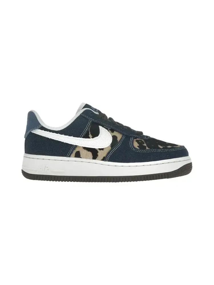 Кроссовки Nike Wmns Air Force 1 Low 'Cheetah Blue Denim' — изображение 1 из 1, синий