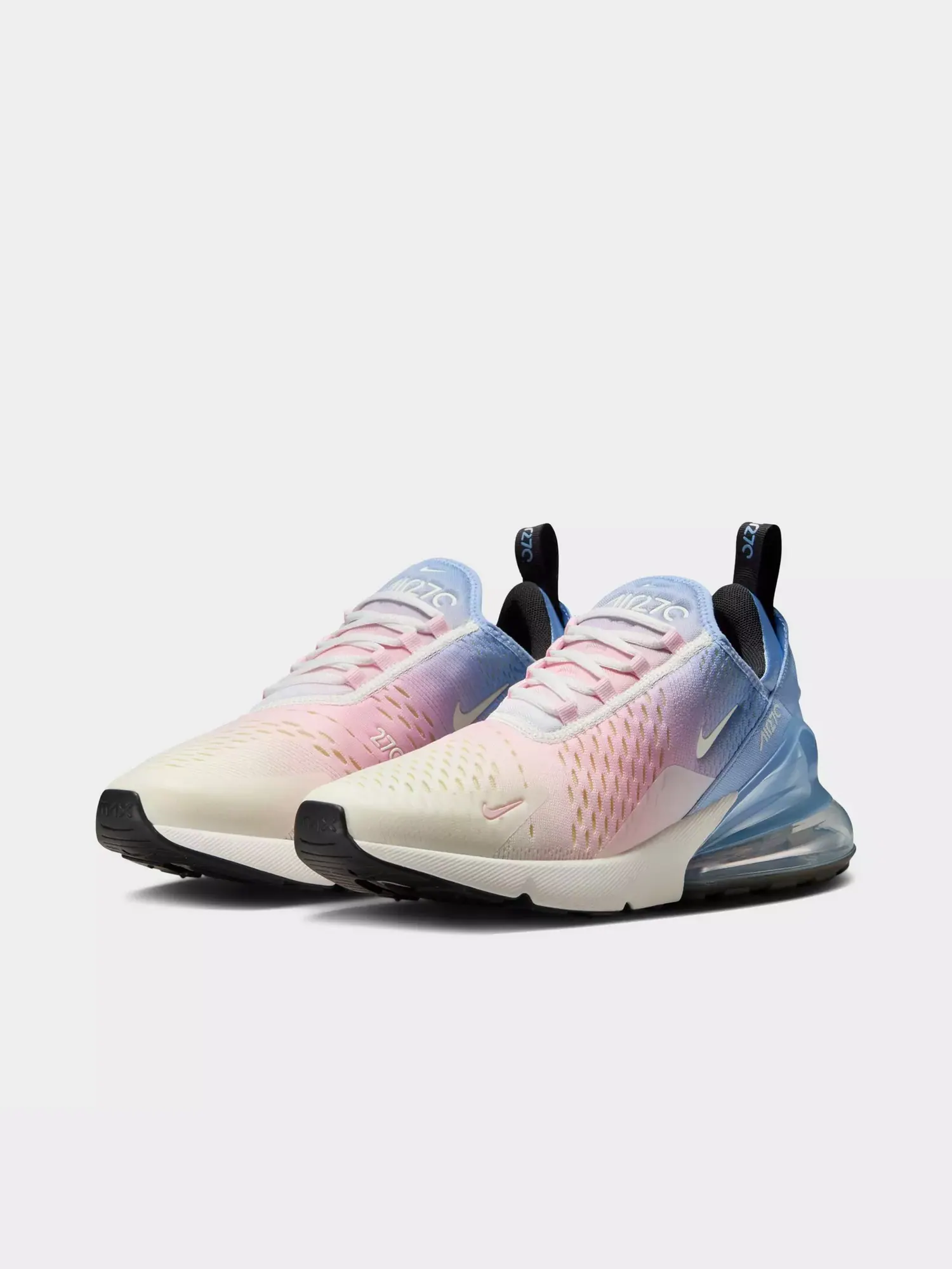 Кроссовки Wmns Air Max 270 'Aluminum Pink Foam Gradient' — изображение 2 из 6, розовый
