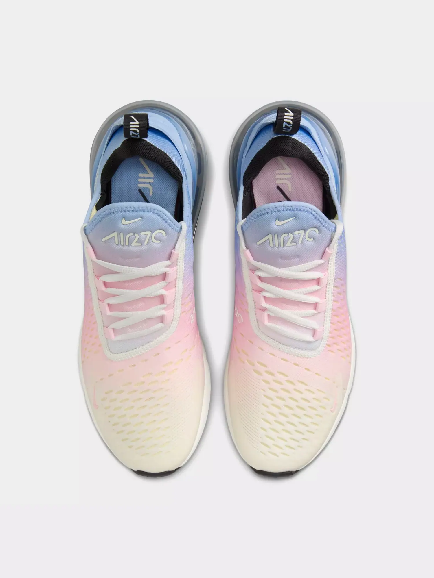 Кроссовки Wmns Air Max 270 'Aluminum Pink Foam Gradient' — изображение 5 из 6, розовый