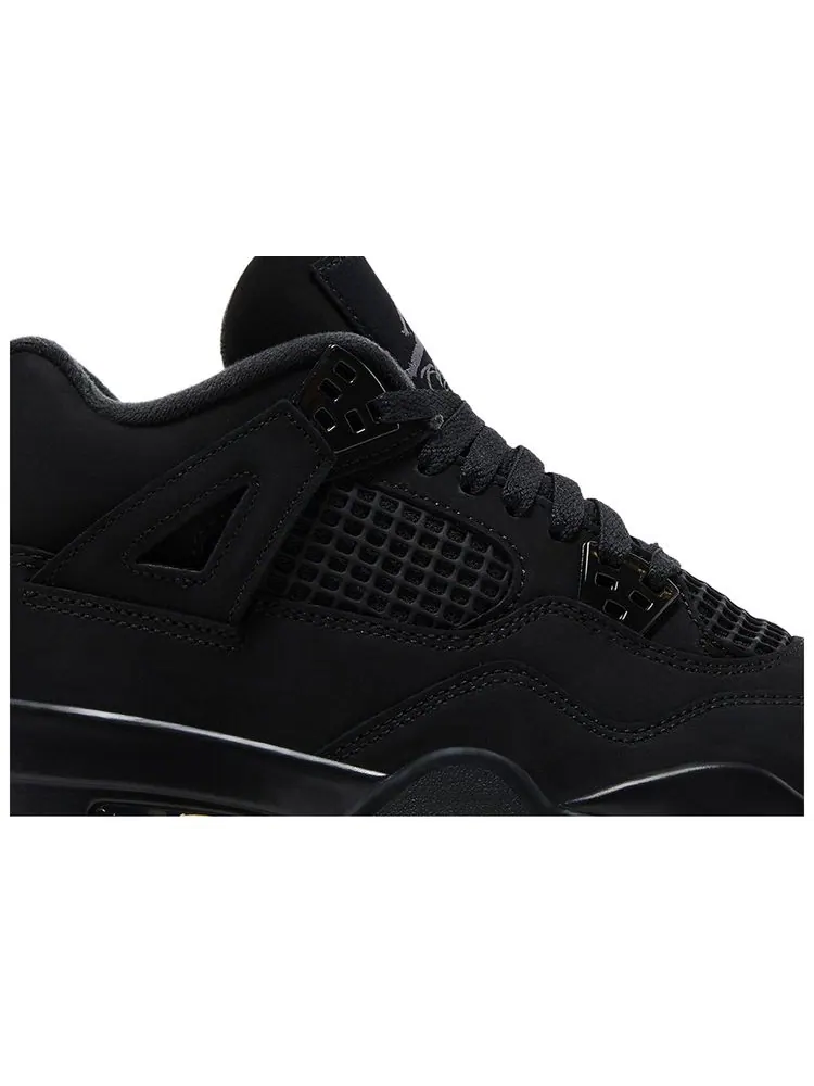 Кроссовки Air Jordan 4 Retro GS 2025 — изображение 2 из 8, черный