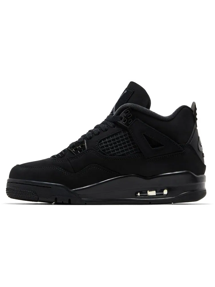 Кроссовки Air Jordan 4 Retro GS 2025 — изображение 3 из 8, черный