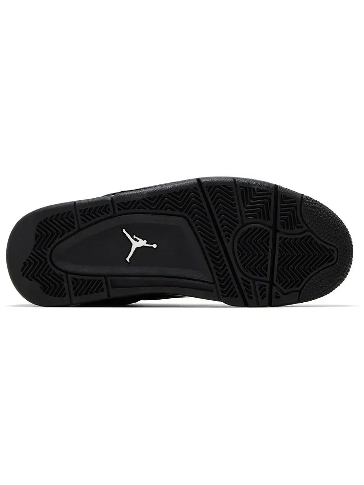 Кроссовки Air Jordan 4 Retro GS 2025 — изображение 4 из 8, черный