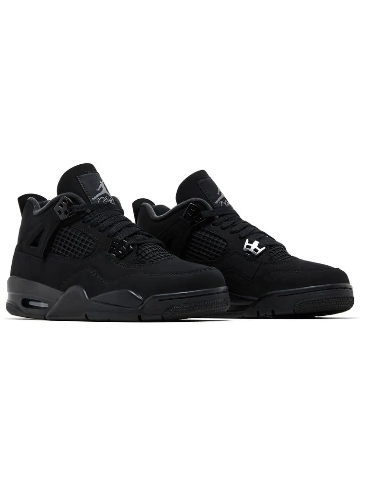 Кроссовки Air Jordan 4 Retro GS 2025 — изображение 8 из 8, черный