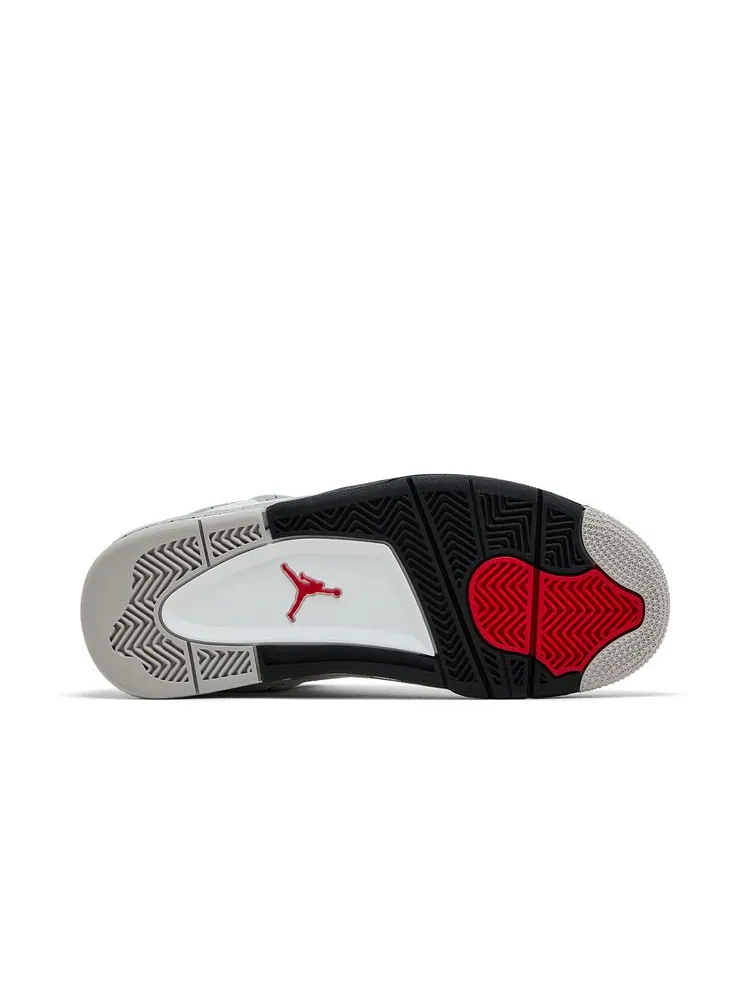 Кроссовки Air Jordan 4 Retro OG GS 'White Cement' 2025 — изображение 4 из 8, белый