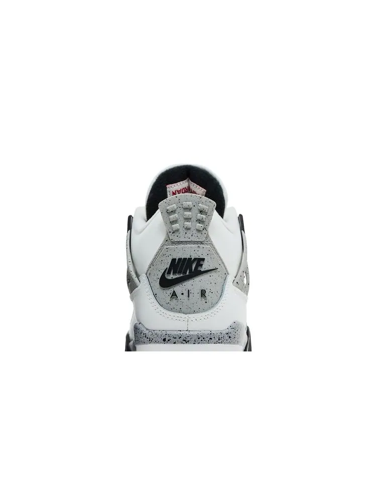 Кроссовки Air Jordan 4 Retro OG GS 'White Cement' 2025 — изображение 7 из 8, белый
