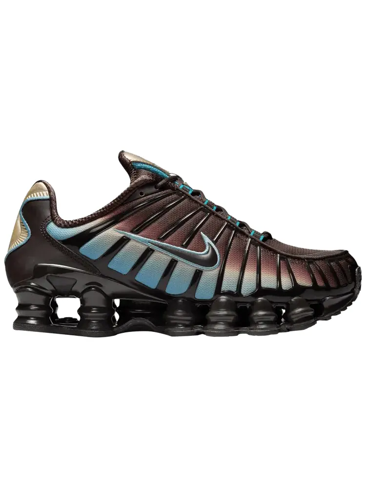 Кроссовки Nike Wmns Shox TL 'Velvet Brown Denim Turquoise' — изображение 1 из 1, коричневый