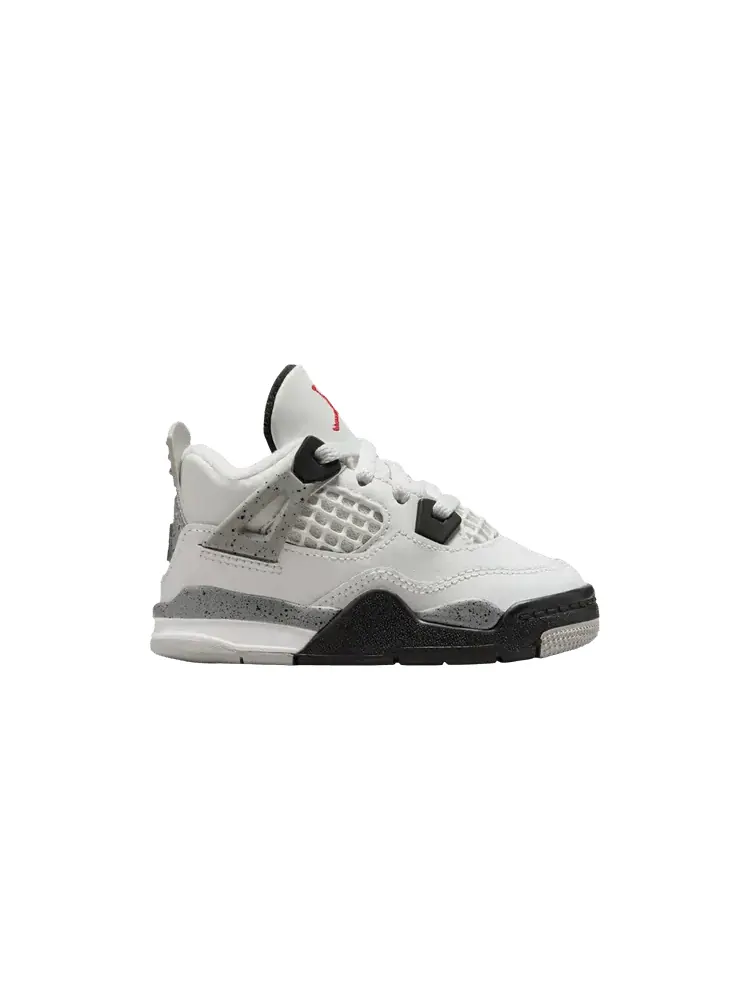 Кроссовки Air Jordan 4 Retro OG TD 'White Cement' 2025