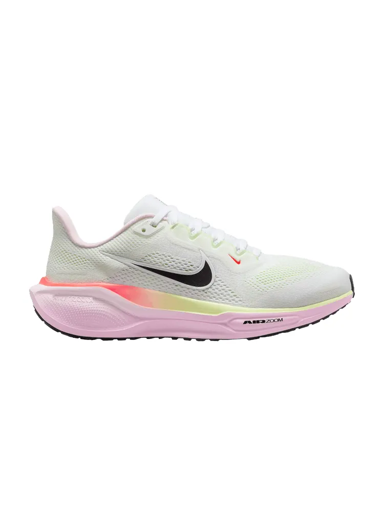 Кроссовки Wmns Air Zoom Pegasus 41 'White Lime Pink Foam' — изображение 1 из 1, белый розовый