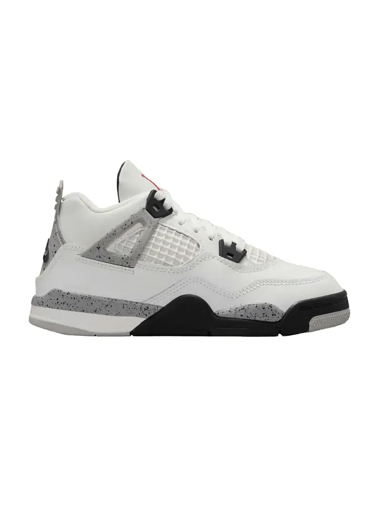 Кроссовки Air Jordan 4 Retro OG PS 'White Cement' 2025 — изображение 1 из 1, белый
