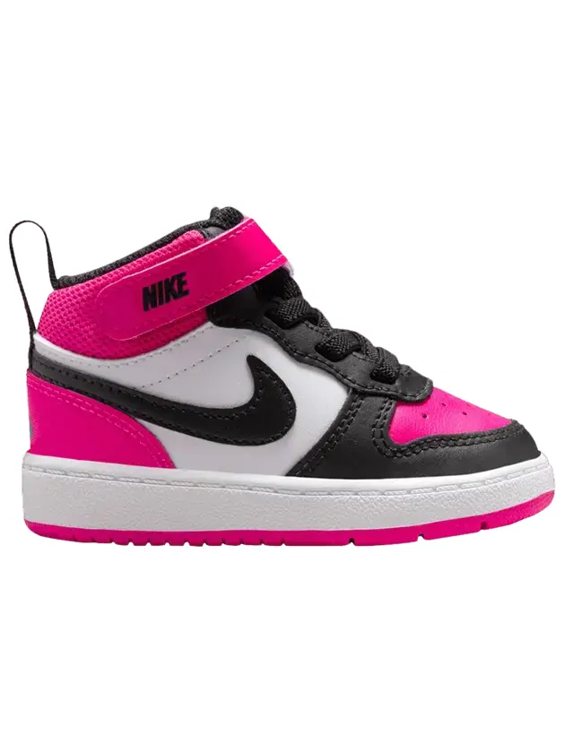 Кроссовки Nike Court Borough Mid 2 TD 'Fierce Pink' — изображение 1 из 1, розовый