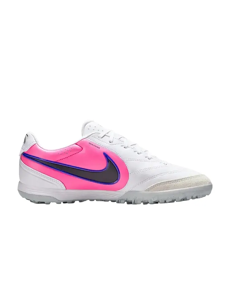 Кроссовки Nike Tiempo Ligera Pro TF Low 'White Racer Blue Pink' — изображение 1 из 1, белый