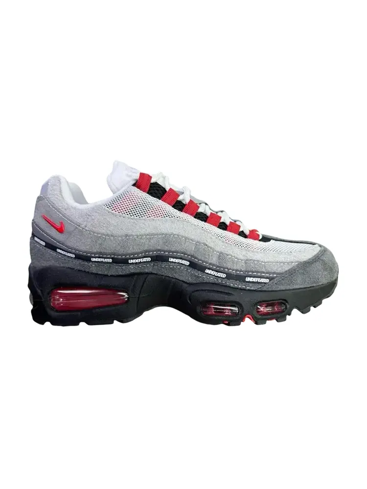 Кроссовки Undefeated x Nike Air Max 95 'Bright Crimson' — изображение 1 из 1, оранжевый