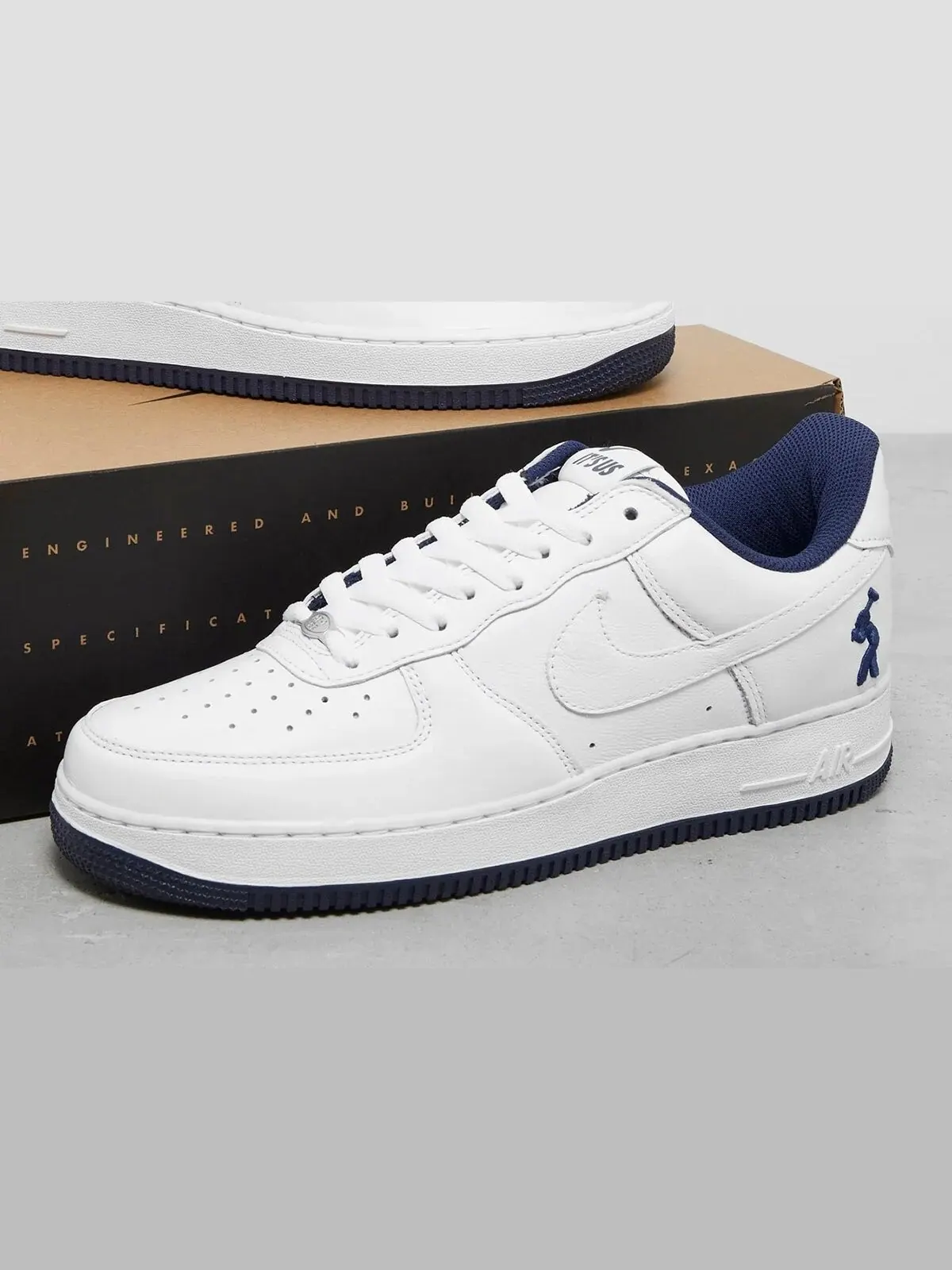 Кроссовки Nike Air Force 1 Low x Lil Yachty 'Concrete Boys' — изображение 4 из 9, белый