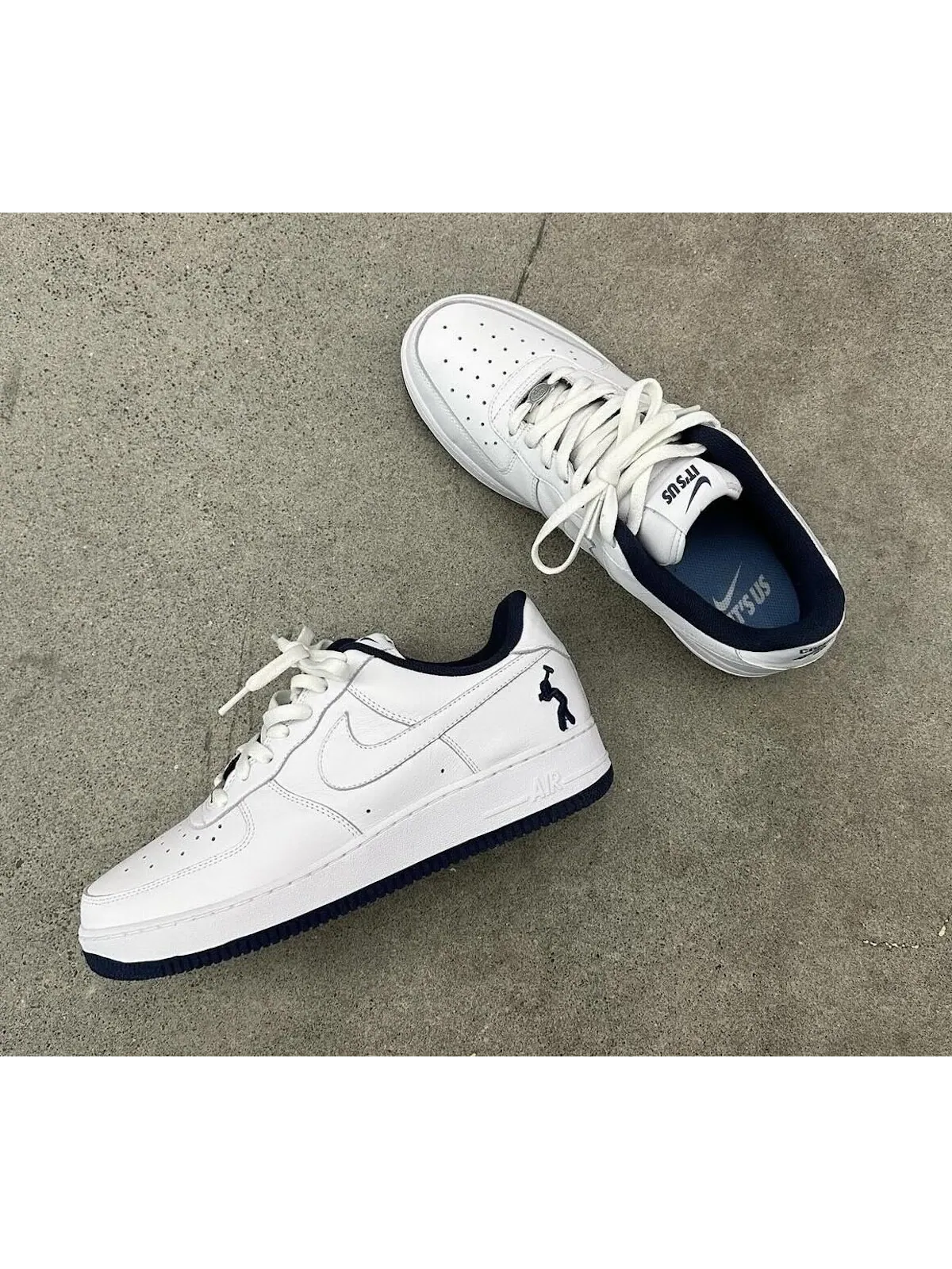 Кроссовки Nike Air Force 1 Low x Lil Yachty 'Concrete Boys' — изображение 9 из 9, белый