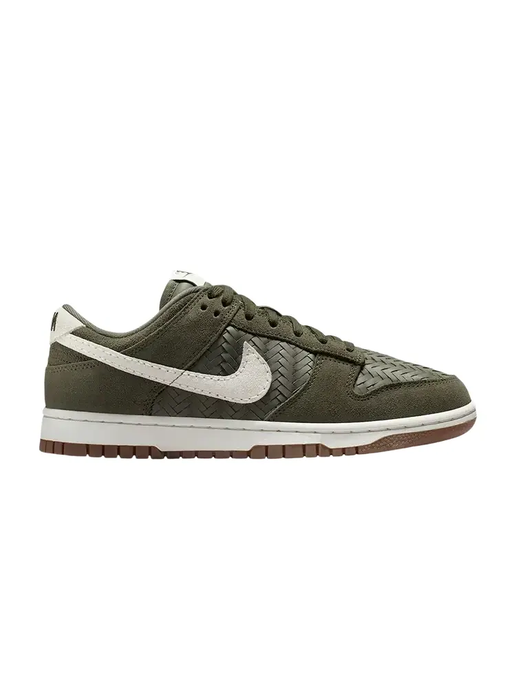 Nike Wmns Dunk Low Premium SE 'Medium Olive' — изображение 1 из 1, зеленый