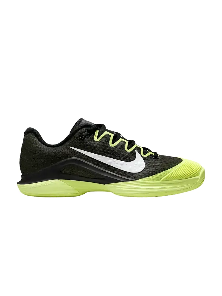 Женские кроссовки NikeCourt Air Zoom Vapor 12 HC 'Black Light Lemon Twist' — изображение 1 из 1, зеленый
