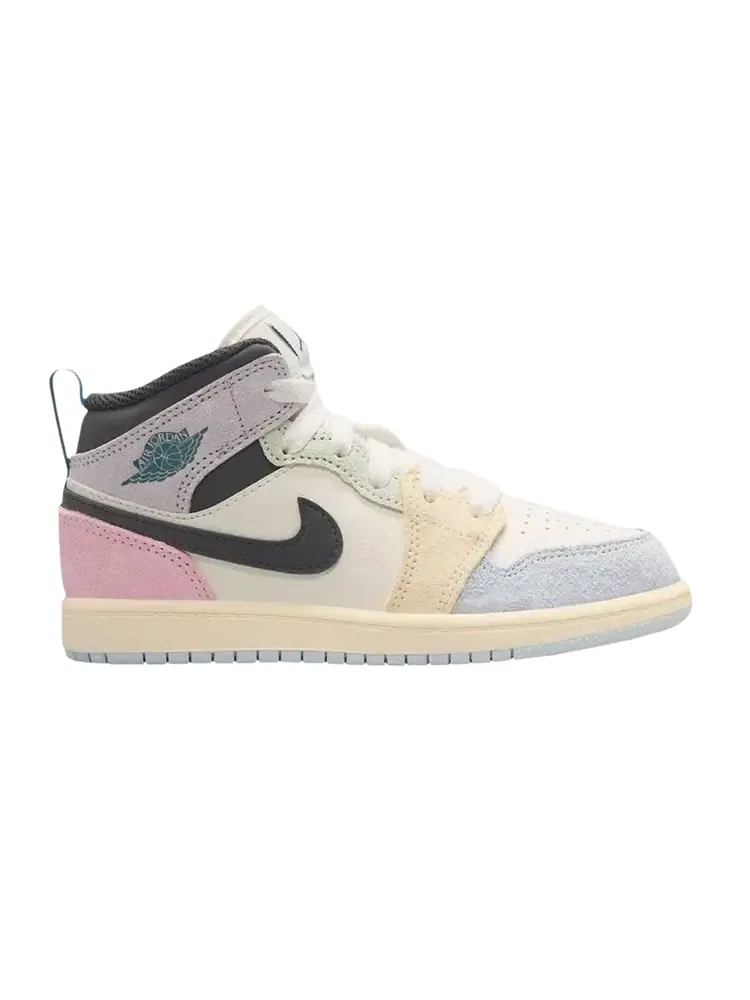 Air Jordan 1 Mid SE PS 'Sail Iced Jade' — изображение 1 из 1, мульти