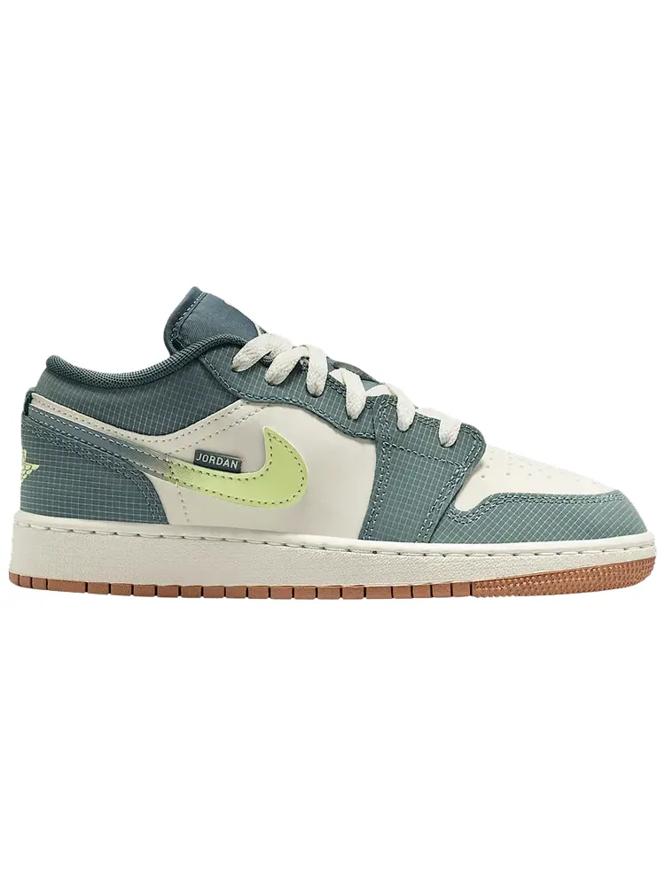 Кроссовки Air Jordan 1 Low SE GS — изображение 1 из 1, зеленый